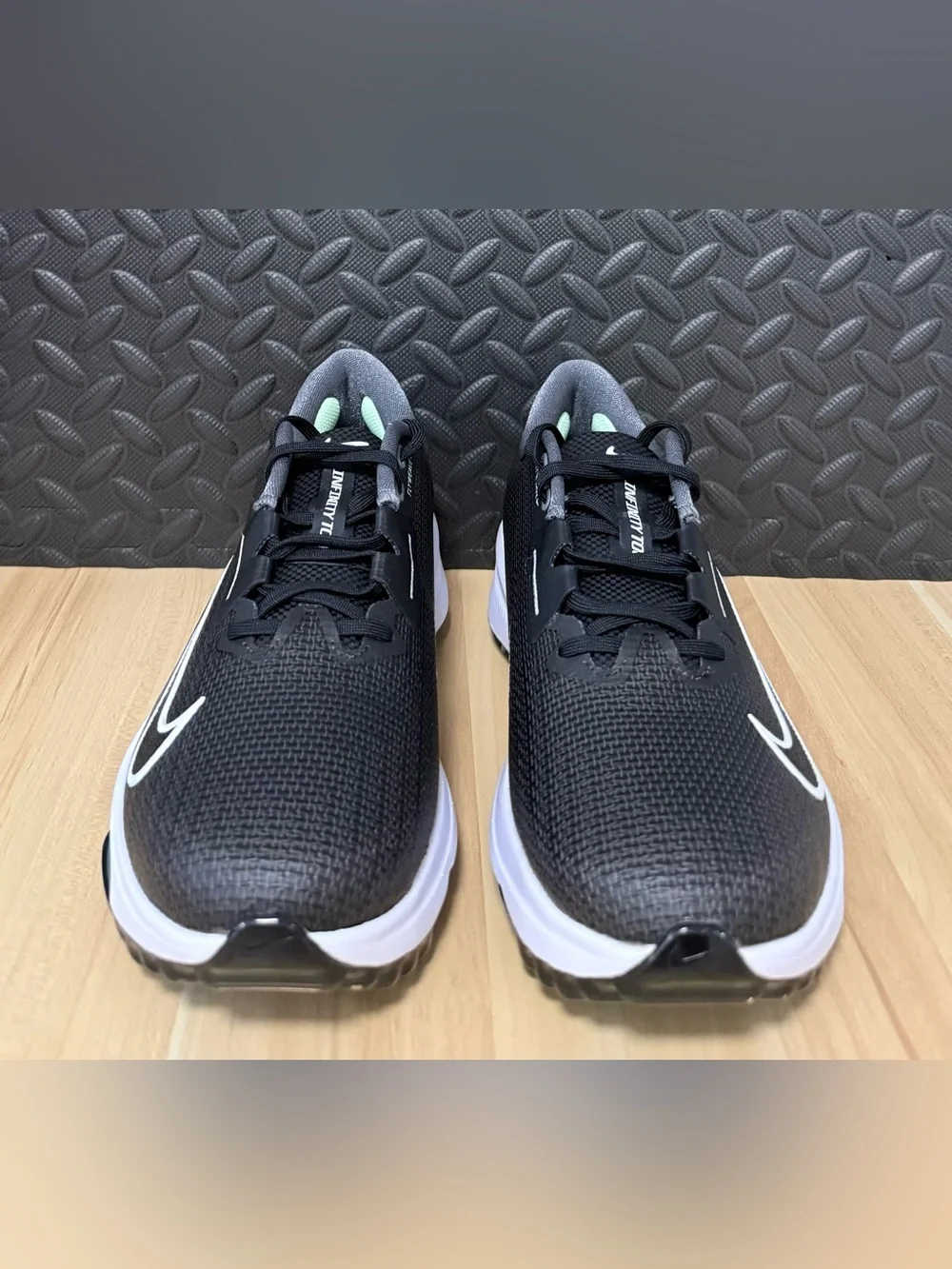 Nike Air Zoom Infinity Tour 2 Golf Shoes Black White FD0217-002 Mens Size 10
